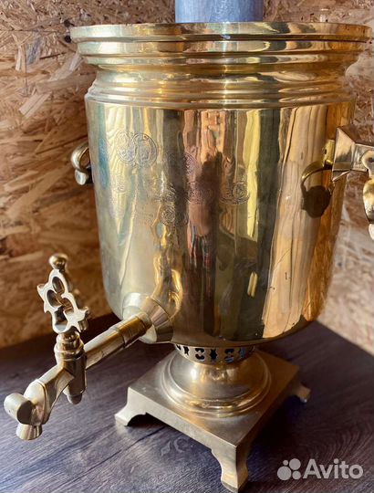 Самовар Антикварный угольный (жаровой)