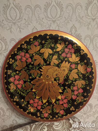 Тарелка Хохлома