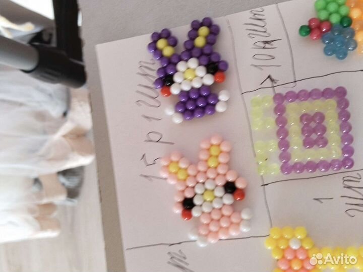 Поделки из аквамозаики всё в одном экземпляре