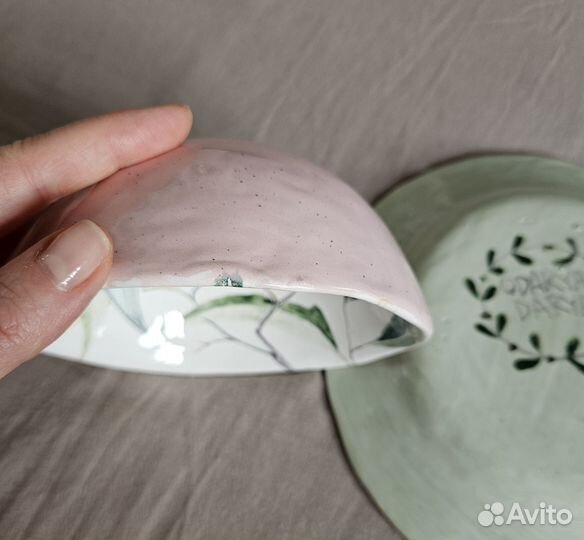 Тарелки керамические ручной работы