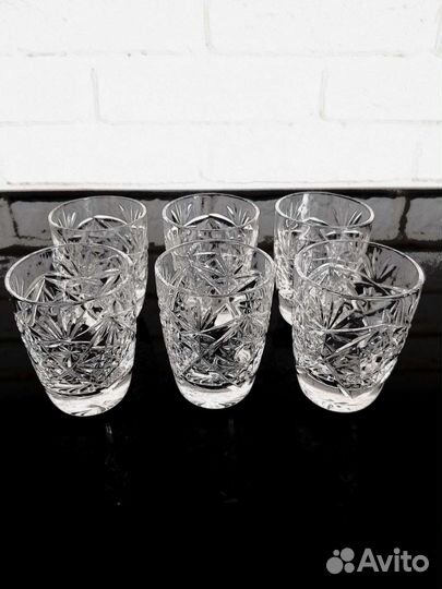 Стопки хрустальные СССР рюмки