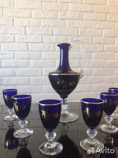 Графин и рюмки СССР