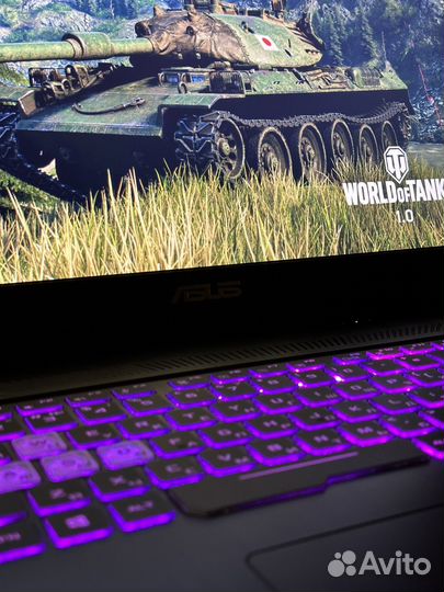 Игровой asus TUF gaming GTX1650/17,3/16RAM