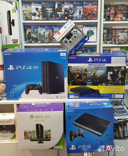 Приставки Ps5/Ps4/Ps3 Xbox ONE/X/S/360 Детский Мир