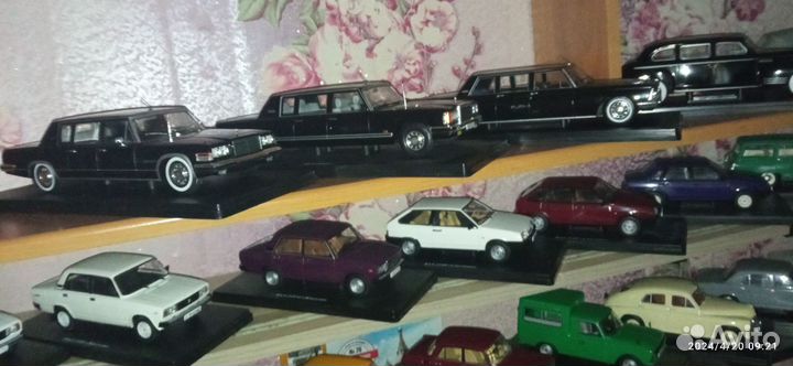 Легендарные советские автомобили 1/24