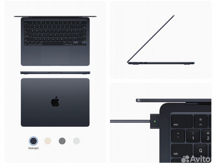 Macbook air 13 m2 8 256 midnight