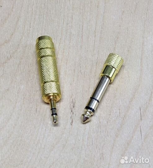 Переходник 3,5 на 6,35 и переходник 6,35 на 3,5