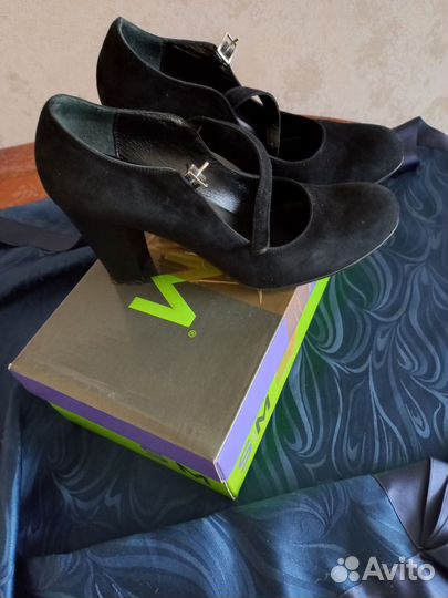 Туфли женские 37 размер натуральная замша