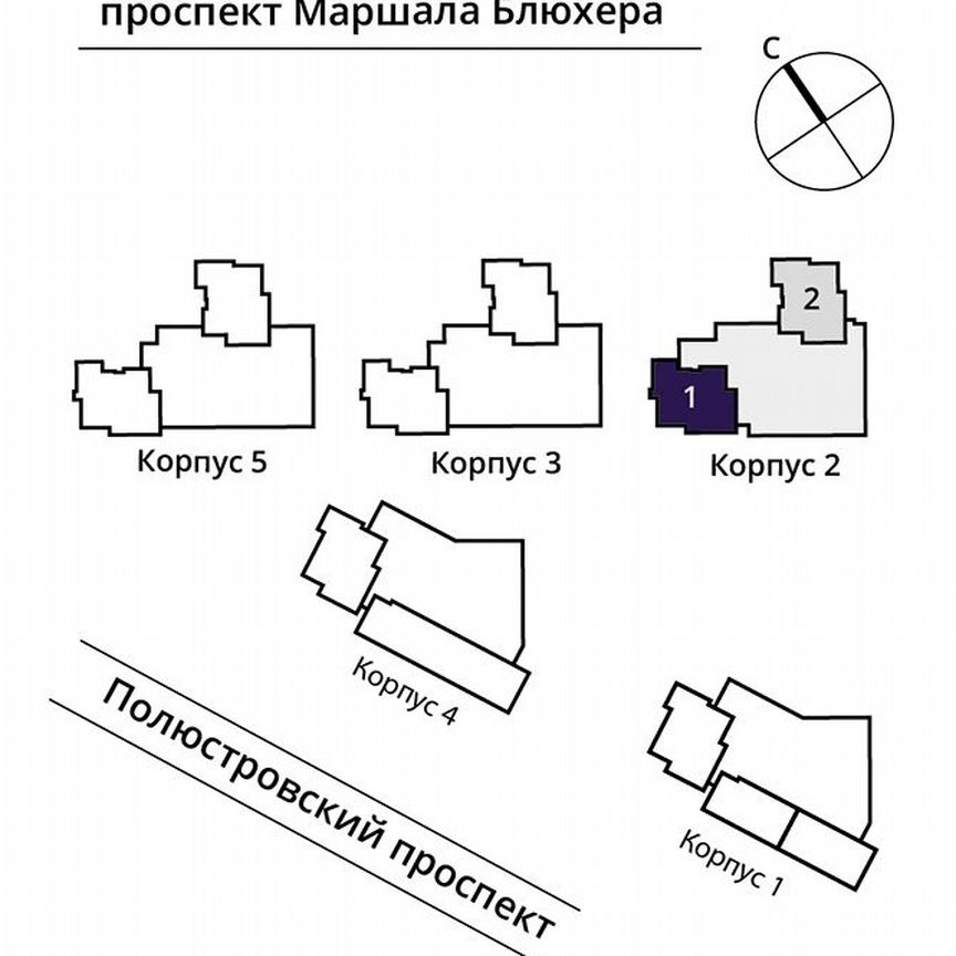 Квартира-студия, 23,3 м², 3/13 эт.