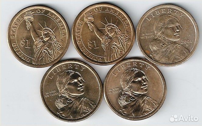 1 доллар. США