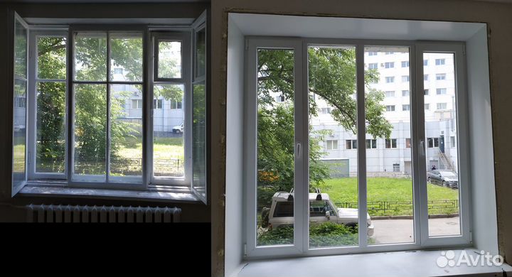 Установка подоконников и откосов из сендвич панеле