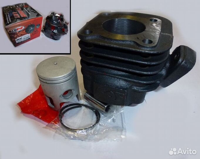 Цилиндро-поршневая группа 2T 50см3 1E40QMB, QJ (st