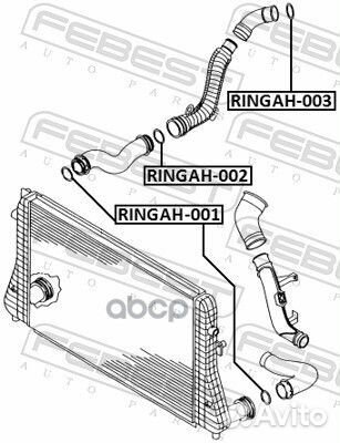 Кольцо уплотнительное воздушного патрубка Febest