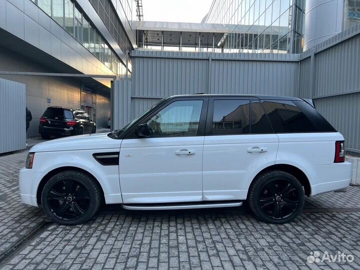 Пороги на range rover sport l 320 ренж ровер спорт