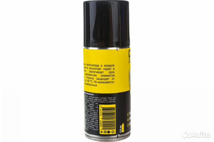 Смазка подвижных деталей велосипеда Nanoprotech