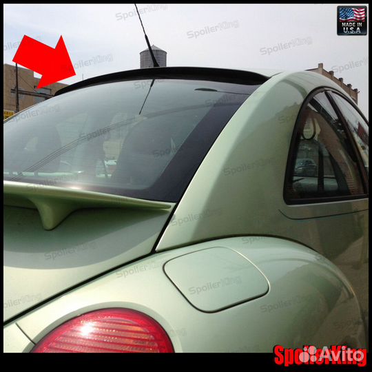 Козырек заднего стекла Volkswagen New Beetle 1