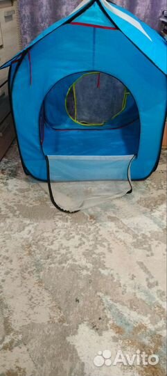 Детская игровая палатка с тоннелем