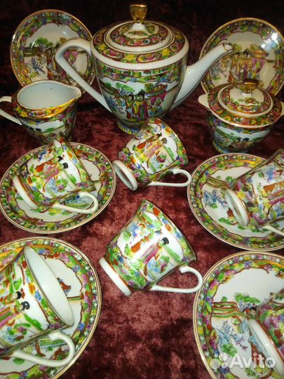 Сервиз чайный Китай. Винтаж