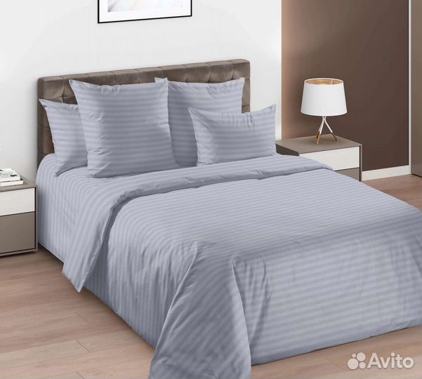 Ткань перкаль-страйп на метраж