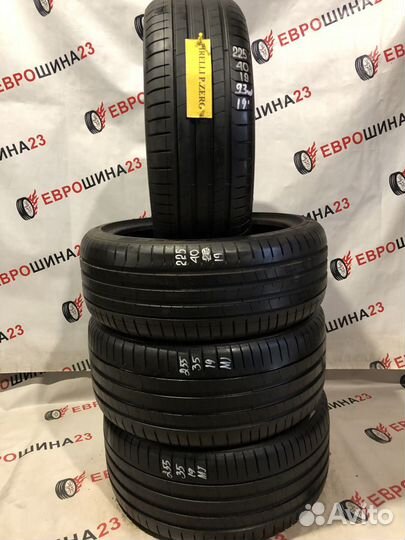 Pirelli P Zero PZ4 225/40 R19 и 255/35 R19 93W