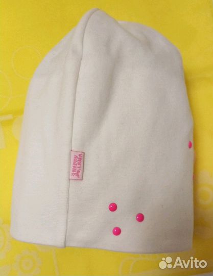 Шапочка для девочки новая р.52