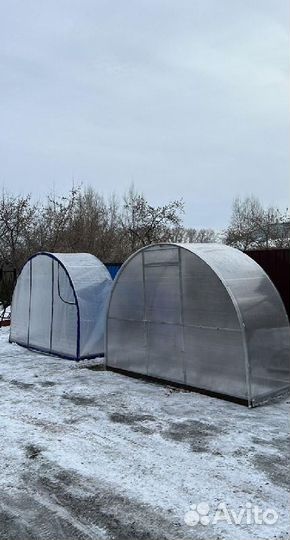 Теплица с поликарбонатом