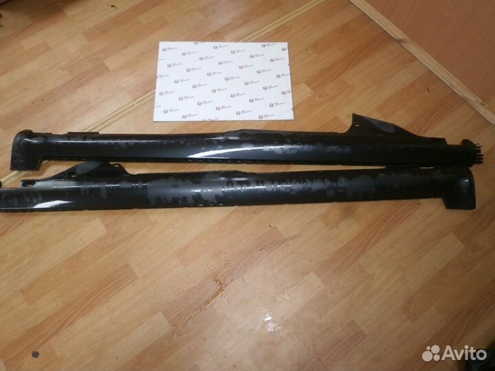 Накладка на порог наружная Audi A6 C5 Avant