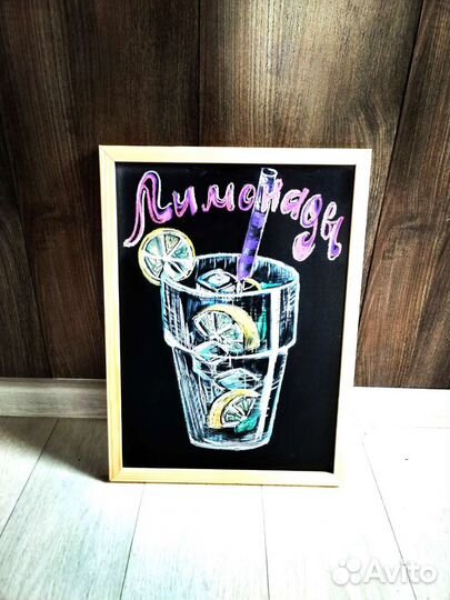 Художник, роспись стен и меловых досок