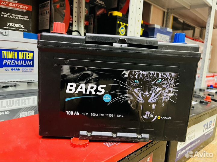 Аккумулятор 100 Bars Asia