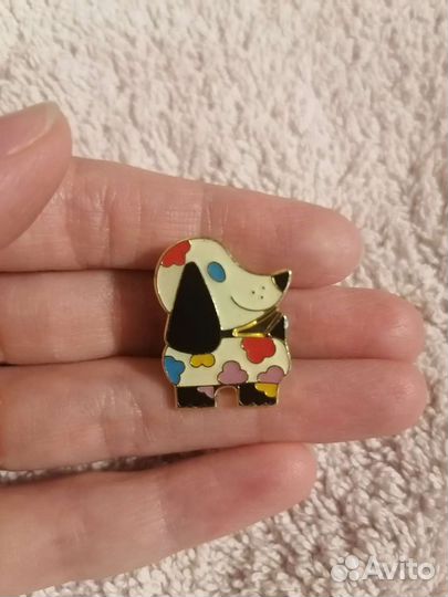 Значок детский Брошка детская Эмаль СССР