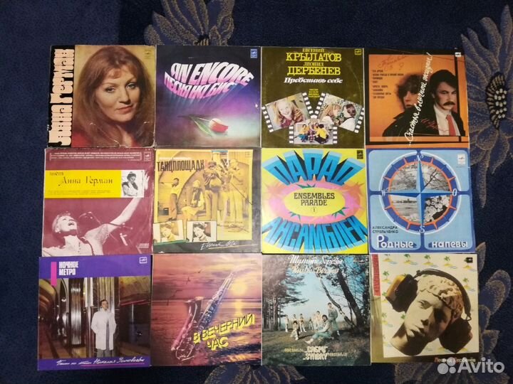 Виниловые пластинки СССР
