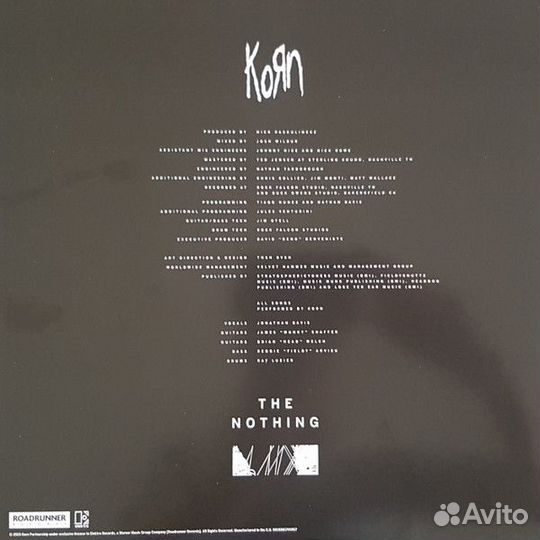 Винил Korn – The Nothing LP