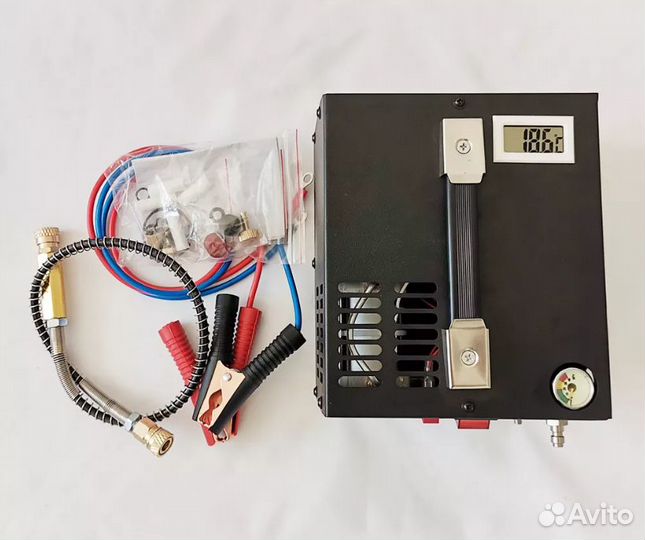 Компрессор воздушный автомобильный 12V (иммобилайз