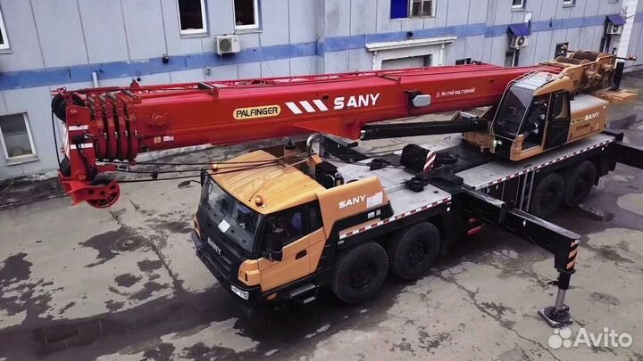 Водитель на автокран sani 80 тонн