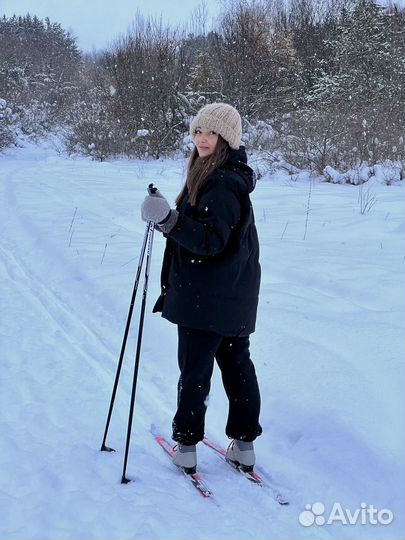 Шапка вязаная бежевая