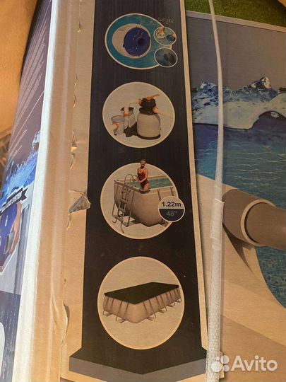 Каркасный бассейн 549х274