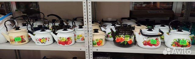 Эмалированные чайники