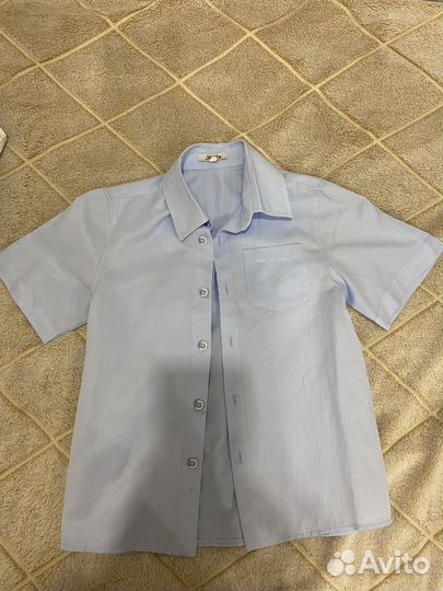 Рубашка школьная,128