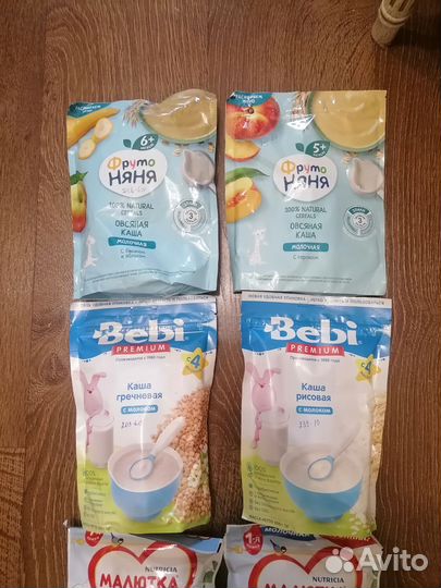 Каша молочная baby малютка