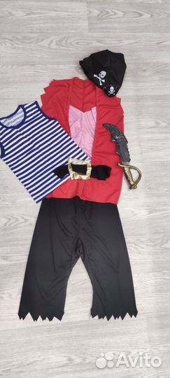 Костюм пирата для мальчика 5-6 лет