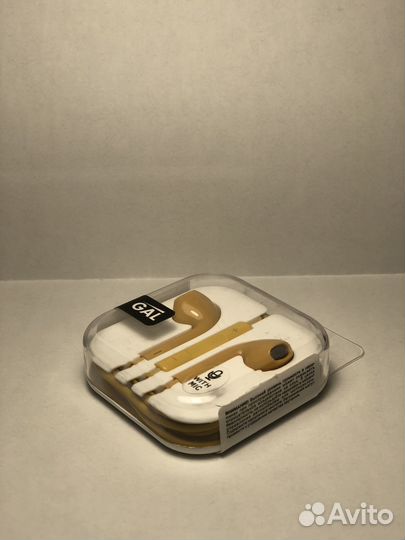 Проводные наушники с микрофоном