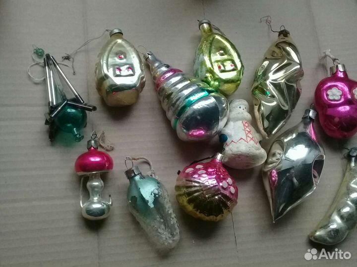 Елочные игрушки СССР