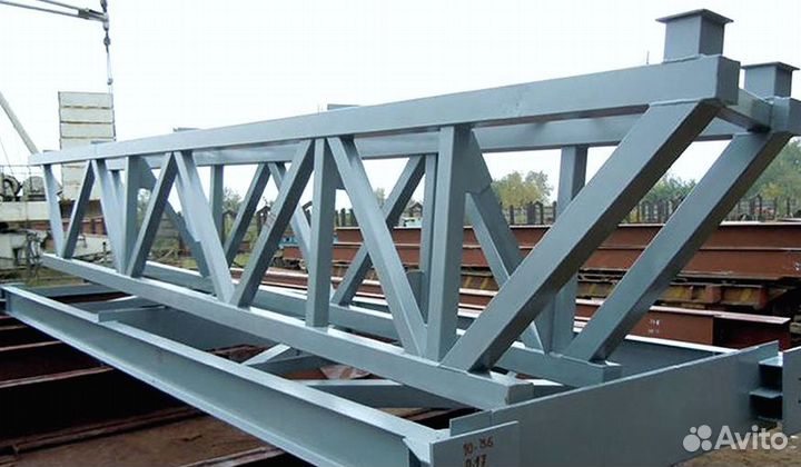 Фермы арочные для навесов