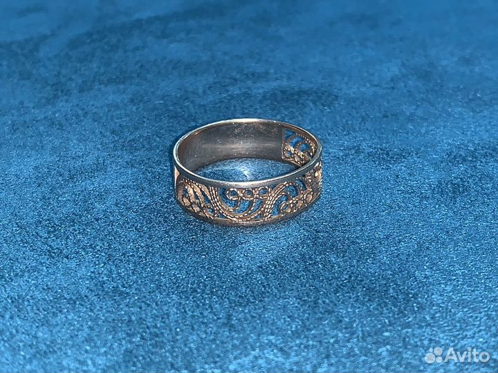 Золотое коьцо 19,5 размер 585 СССР