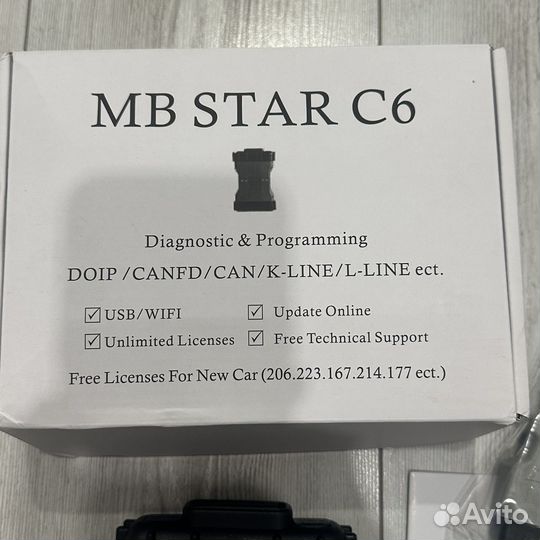 Сканер Star C6 doip Mercedes