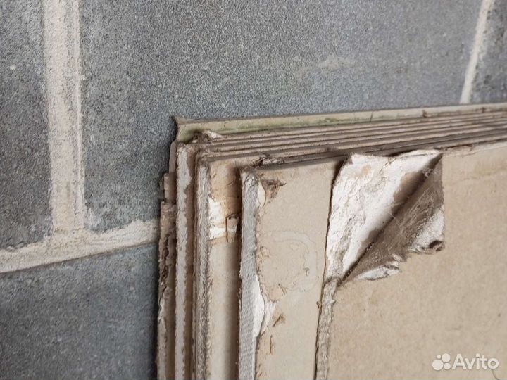 Гипсокартон остатки