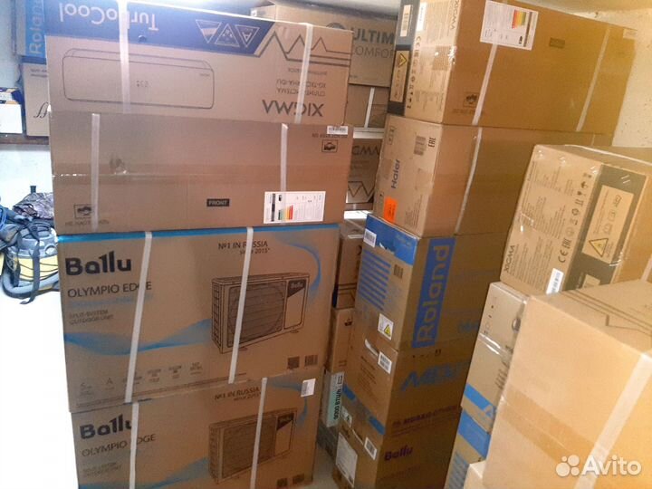 Сплит система с установкой (доп опция)