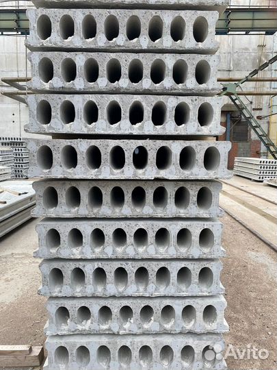 Плиты перекрытий пустотные пб