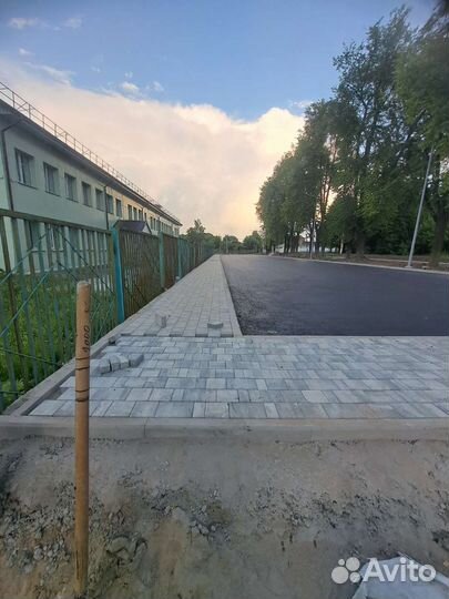 Укладка асфальта