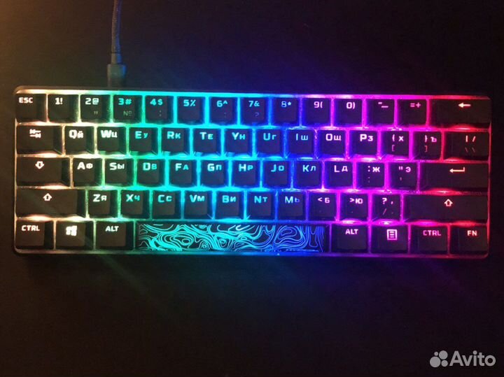 Игровая клавиатура Hyperx alloy origins 60